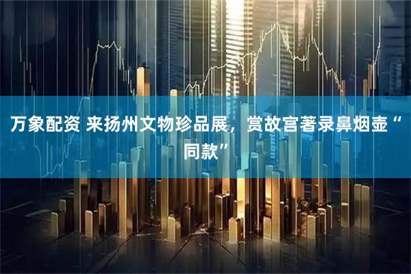 万象配资 来扬州文物珍品展，赏故宫著录鼻烟壶“同款”