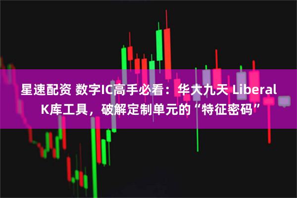 星速配资 数字IC高手必看：华大九天 Liberal K库工具，破解定制单元的“特征密码”